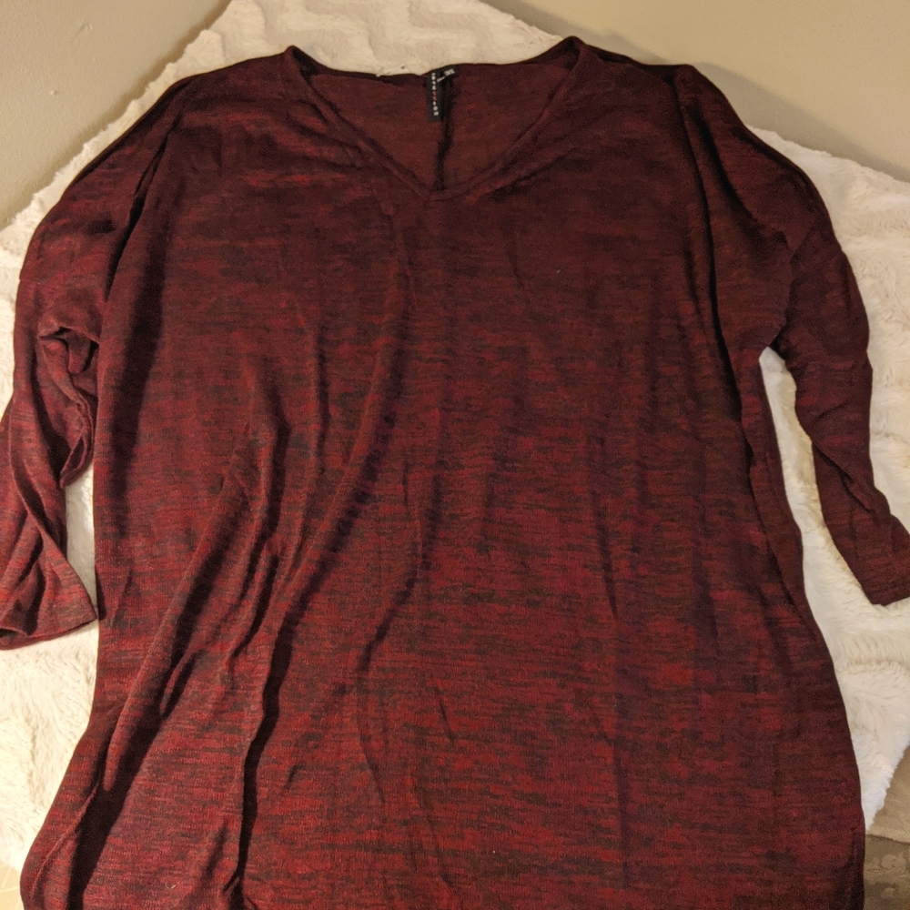 Burgundy sweater